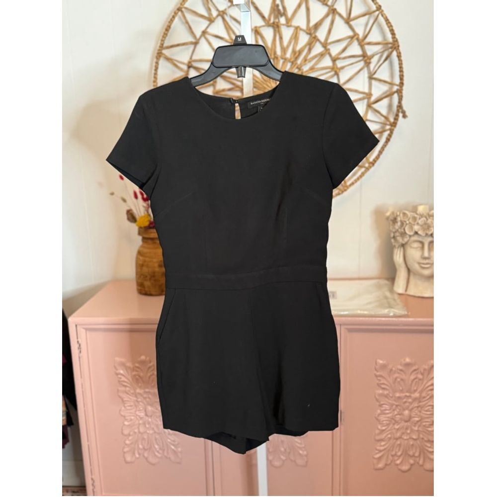 Women's Banana Republic‎ Black Jumpsuit Size 0